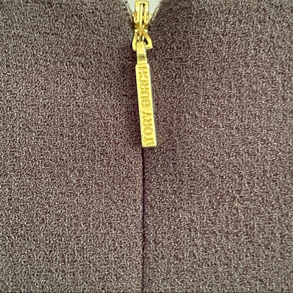 Tory Burch Brooklyn Black Sleeveless Ruffle
Special Occasion Knee Length Dress - Picture 9 of 16